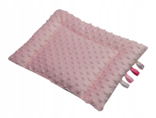 Detský vankúš - Minky vankúš 30x40 Pink Oka
