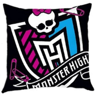 Detský dekoračný vankúš - Monster High vankúš Doll Doll Jasiek 40x40