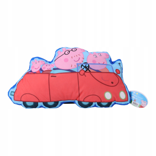 Detský dekoračný vankúš - Peppa Pig vankúš, 48x28 cm produkt licencií
