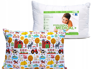 Detský vankúš - Vankúšový dedinský traktor pre materské školy 40x60 Medical
