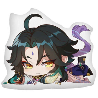 Detský dekoračný vankúš - Chibi vankúš Japan Xiao Genshin Impact Game