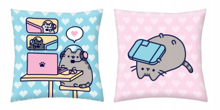 Detský vankúš - Pusheen Dekoratívny vankúš 40 x 40 cm