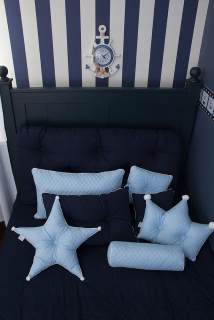 Detský dekoračný vankúš - Dekoratívne vankúš Royal Blue