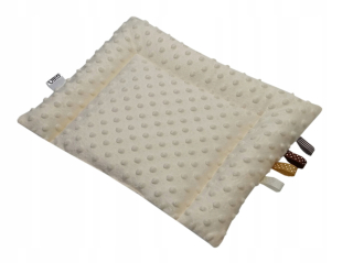 Detský vankúš - Vankúšový vankúš, COTS Minky 30x40 OKA CREAM