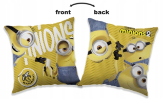 Detský dekoračný vankúš - Detský vankúš 40x40 Minions Minions