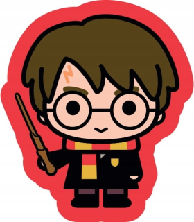 Detský dekoračný vankúš - Step vankúš - dekoratívne Harry Potter