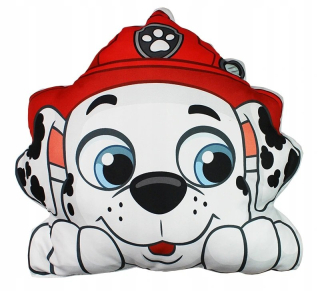 Detský dekoračný vankúš - Marshall Pupa Pad Pad Patrol maskot