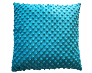 Detský vankúš - Minky Two -vedené Jasiek 38x38 Cuddly Cuddly