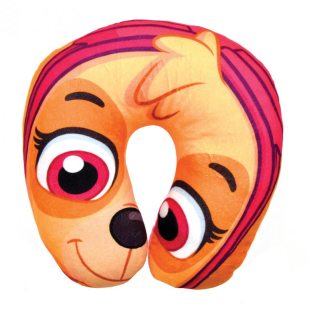 Paw Patrol - Cestovný vankúš do autosedačky Paw Patrol - Skye