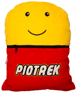 Detský dekoračný vankúš - Vankúš s menom 2in1 lego ženské pyžamy