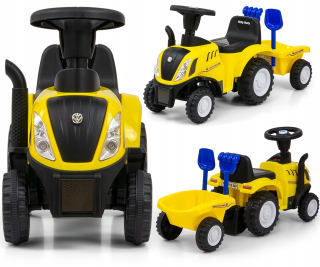 Vozidlo NEW HOLLAND T7 TRACTOR Milly Mally ŽLTÉ