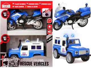 Záchranné vozidlá MOTOR AUTO POLICE POLICE