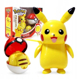 Pokemon -  Pokeball Clip +, kde Figurína Pokemon Pikachu