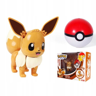 Pokémon - Pokéball Clip + skladací figurín Poke DIY -
