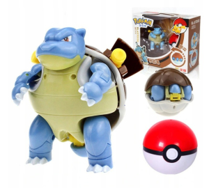 Pokemon -  Pokeball Clip+skladacia figurína Pokemon Jennyturtle