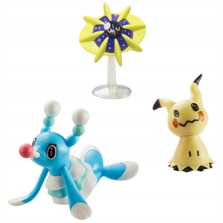 Pokemon: 3 číslice Brionne a Cosmo Mimikyu