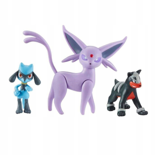Pokémon - Pokemon: 3 Obrázky Espeon, Houndour, Riolu (38221)