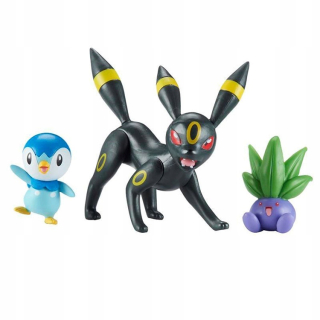 Pokémon - Pokemon 3 Obrázky Umbreon, Oddish a Piplupa (38220)