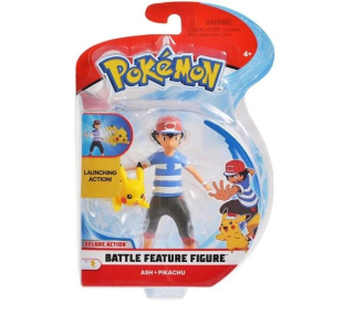 Bitka pokemon popol a Pikachu figúrka 11 cm