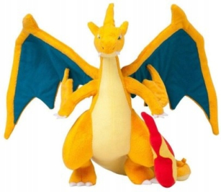 Pokémon - Pokemon Charizard Orange Maskot Plyšová