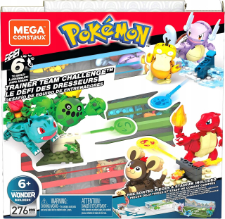 Pokémon - Pokemon Challenge mega konštrukcia 6 figúrok stavebnice