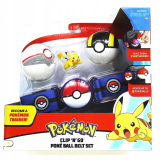 Pokémon - Pokemon Clip'N'go Poke ples Belt Pikachu opasok