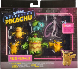 Pokemon: Detektívne Pikaču: Sada 6 figúrok 97602