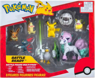 Postavička - Pokemon Battle Figuins Battle Ready 0185 Set