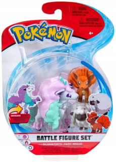 Súprava figúrok pokémonov Galarian Vulpix Wooloo figúrka
