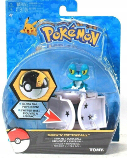 Pokemon Froakie Pokebball Sphere Pikachu Tomy