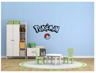Destké samolepky - Nálepky na stenu Pokemon Go, výzdobu rozprávky