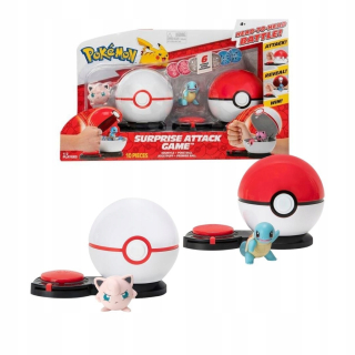 Pokemon Game Attack Surprise Squirtle and Jigglypuff