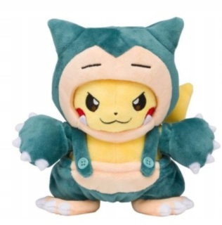 Pokémon - Pokemon Pikachu Snorlax Maskot plyš 21cm