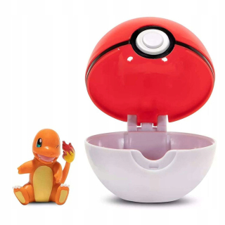 Pokemon: figúrka + Kula: Charmander + Poke ples