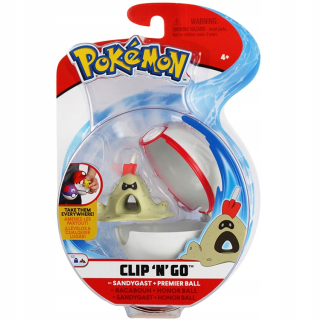 Pokémon - Pokemon figúrka + Kula: SandyGast + premiér ples