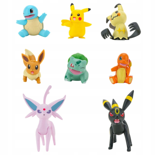 Postavička - Pokémon: Sada 8 bojových multi balenia 38233 figurín