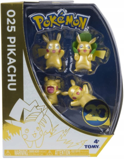 Pokémon - Pokemon Pikachu Special Edition 4 Mini postavy