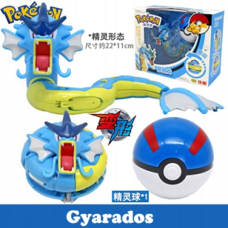 Pokémon - Pokemony Gyarados Variable Pokéballov Toy
