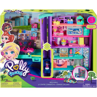 Polly Pocket Sada nákupné centrum v Pollyville