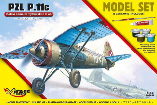Poľský stíhacie lietadlo z II WZL P.11c