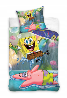 Detský set paplón, vankúš - Hasičská podstielka 140x200 hasiči pre dieťa