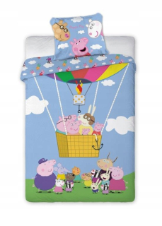 Detský set paplón, vankúš - Minky set pre podstielku materských škôl 80x220 30x40