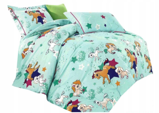 Detský set paplón, vankúš - Prikrývka na podstielku mušelínu+vankúš s náplňou