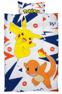 Linen Pokemon 140x200 100% bavlna JYSK