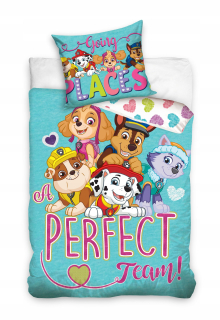 Paw Patrol - Posteľná pre deti 100x135 Dog Patrol Raider a psy