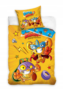 Super zings - Detská posteľná bielizeň 160x200 Zingssy Super Zings