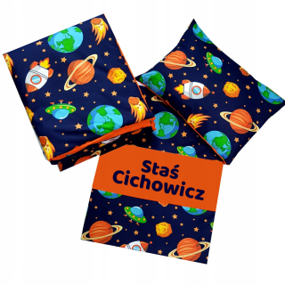 Detský set paplón, vankúš - Cosmos Bedding Planet 160x200
