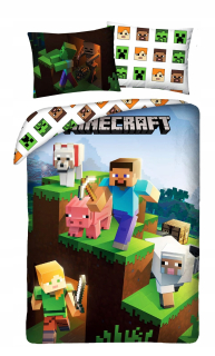 Detský set paplón, vankúš - Žiaraná podstielka Pad Game 160x200 Console Game