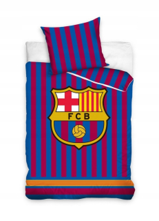 Detský set paplón, vankúš - FC Barcelona Club Bedding 160x200
