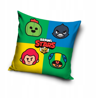 Brawl stars - Detský vankúš 40x40 Brawl Stars